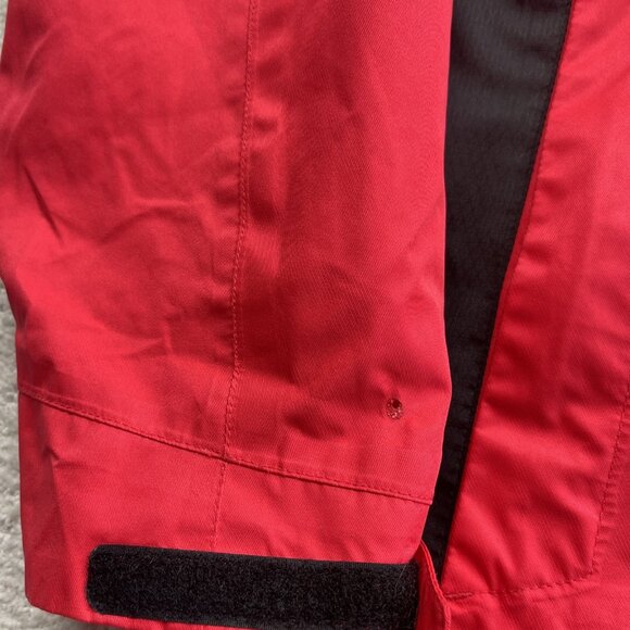 Snake Eyes Weather-18 Wind Shirt Mens 2XL Full Zip Golf Windbreaker Red / Black* - Picture 7 of 16